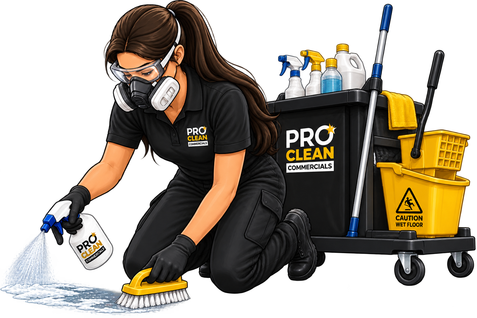 Pro Clean Commercials window cleaning in Dorset